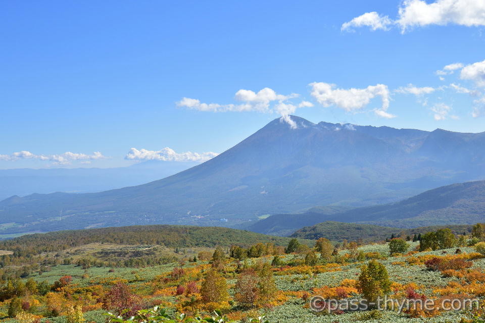 八幡平:岩手山